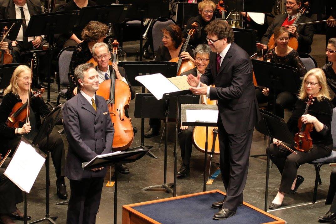 as the Narrator in Lemony Snicket & Nathaniel Stookey’s <i>The Composer is Dead</i> with conductor Donato Cabrera